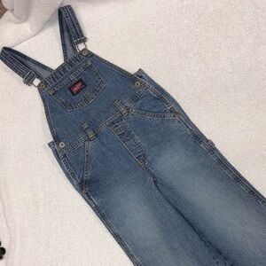 Old Navy Y2K Blue Denim Jean carpenter Overalls boys 5t